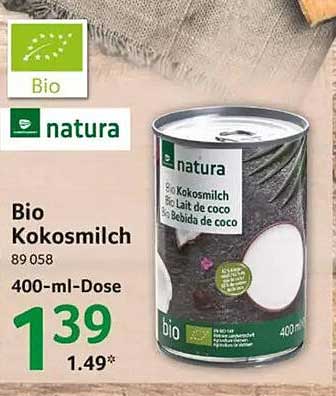 Bio Kokosmilch