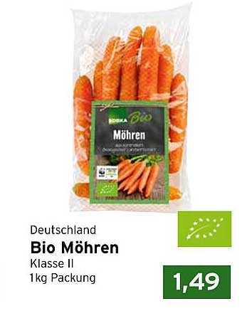 Bio Möhren