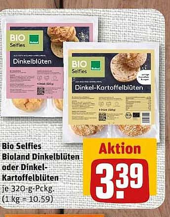 Bio Selfies Bioland Dinkelblüten oder Dinkel-Kartoffelblüten