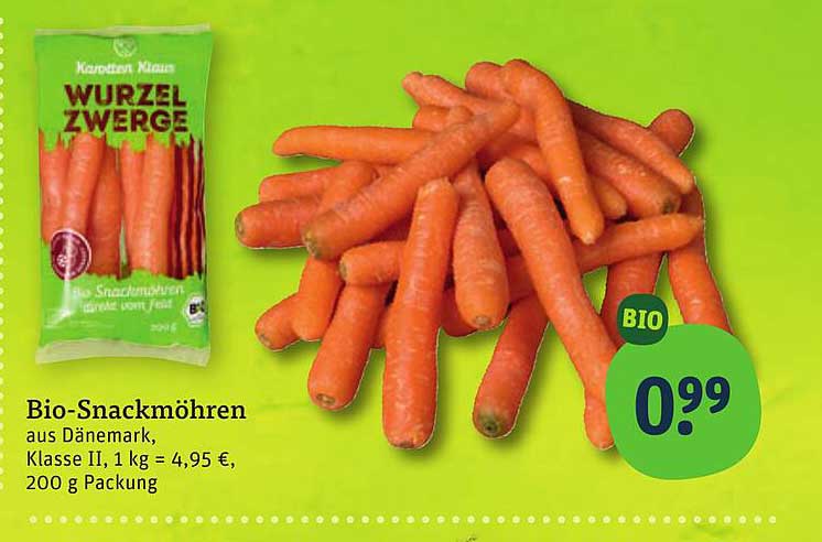 Bio-Snackmöhren