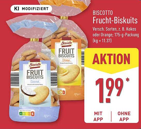 BISCOTTO Frucht-Biskuits