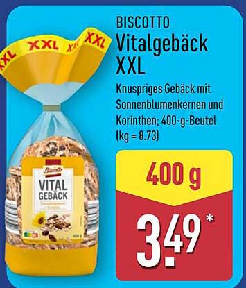 BISCOTTO Vitalgebäck XXL