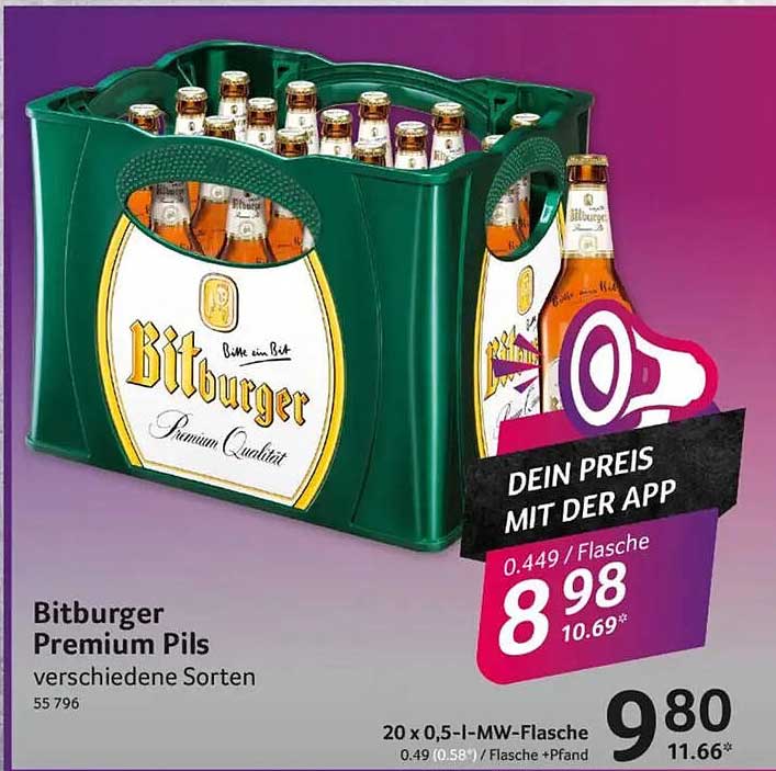 Bitburger Premium Pils verschiedene Sorten