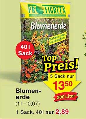 Blumenerde