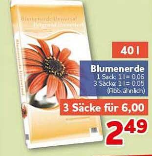 Blumenerde