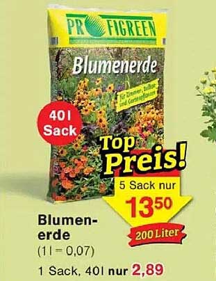 Blumenerde