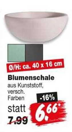 Blumenschale