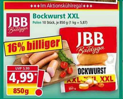 Bockwurst XXL