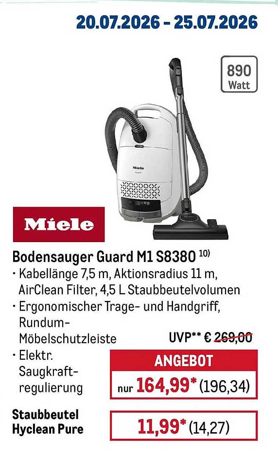 Bodensauger Guard M1 S8380