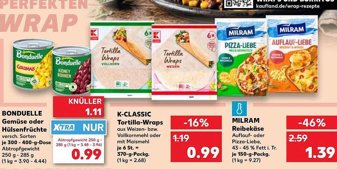 BONGDUELE Gemüse oder Hülsenfrüchte