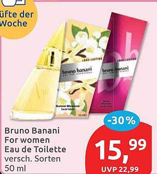 Bruno Banani For women Eau de Toilette versch. Sorten 50 ml