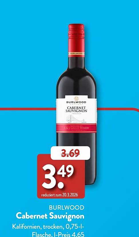 BURLWOOD Cabernet Sauvignon