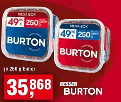 BURTON je 250 g Eimer