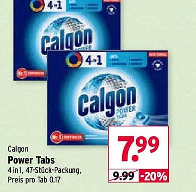Calgon Power Tabs