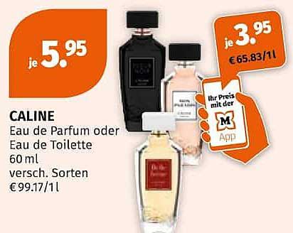 CALINE Eau de Parfum oder Eau de Toilette 60 ml versch. Sorten € 99.17/l