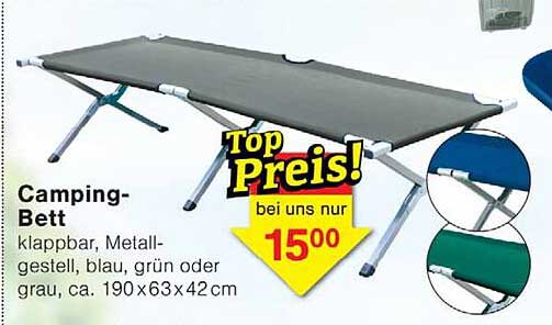 Camping-Bett