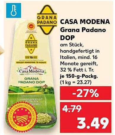 CASA MODENA Grana Padano DOP