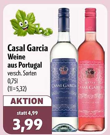 Casal Garcia Weine aus Portugal