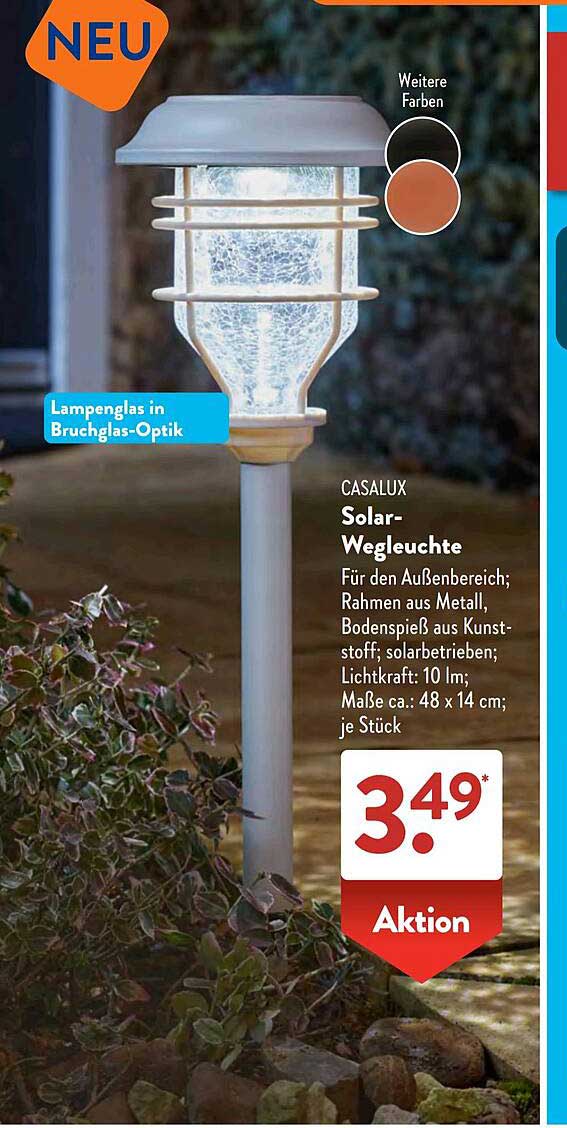 CASALUX Solar-Wegleuchte