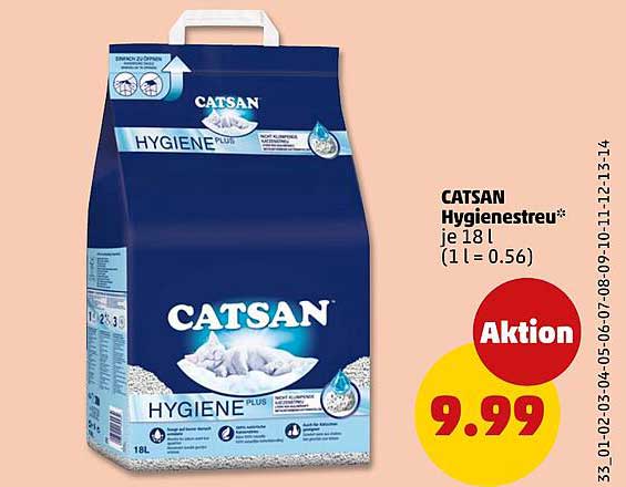 CATSAN Hygienestreu* je 18 l