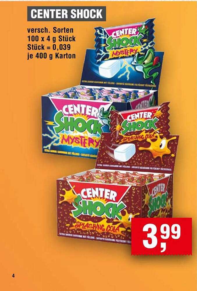 CENTER SHOCK