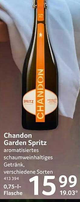 Chandon Garden Spritz aromatisiertes schaumweinartiges Getränk, verschiedene Sorten