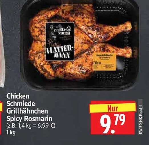 Chicken Schmiede Grillhähnchen Spicy Rosmarin
