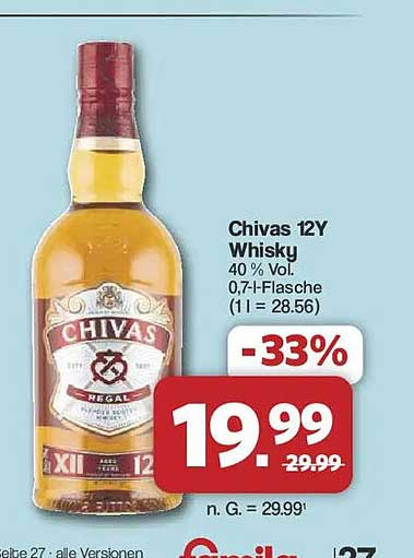 Chivas 12Y Whisky