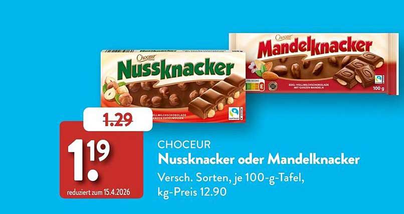 CHOCEUR Nussknacker oder Mandelknacker