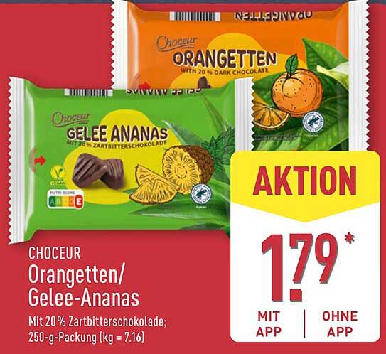 CHOCEUR Orangetten/Gelee-Ananas