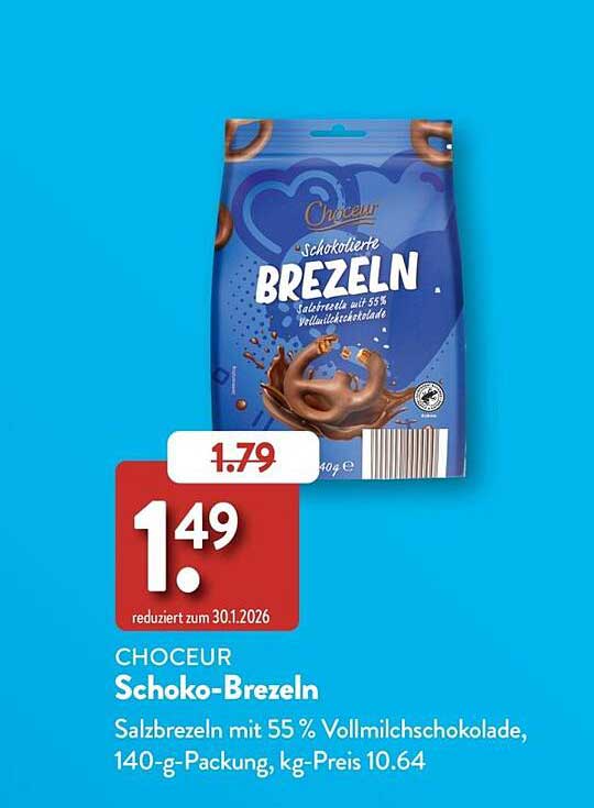 CHOCEUR Schoko-Brezeln