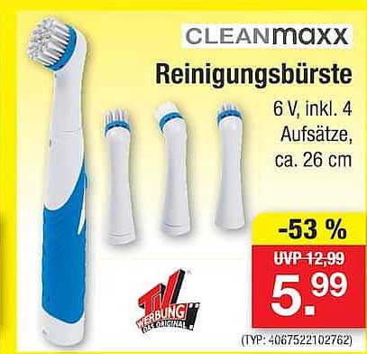 CLEANmaxx Reinigungsbürste