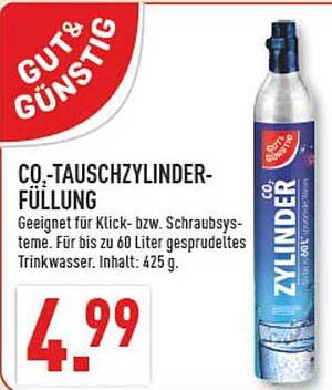 CO₂-TAUSCHZYLINDER-FÜLLUNG