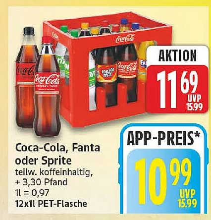 Coca-Cola, Fanta oder Sprite