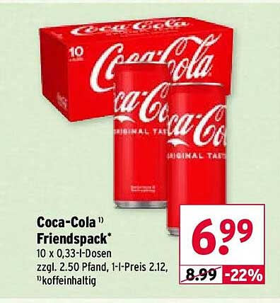 Coca-Cola Friendspack*