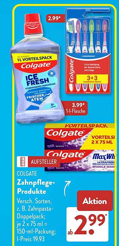 COLGATE Zahnpflege-Produkte