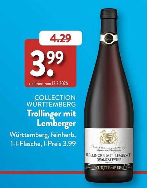 COLLECTION WÜRTTEMBERG Trollinger mit Lemberger