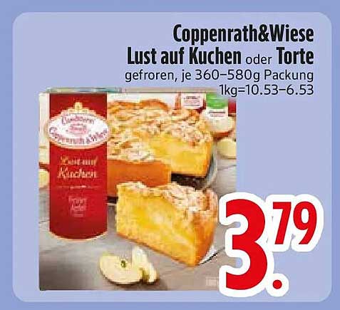 Coppenrath&Wiese Lust auf Kuchen oder Torte