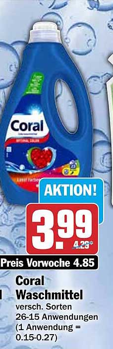 Coral Waschmittel