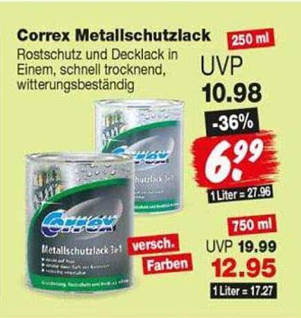 Correx Metallschutzlack