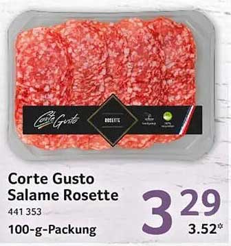 Corte Gusto Salame Rosette
