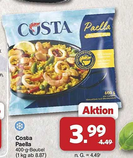 Costa Paella 400-g-Beutel