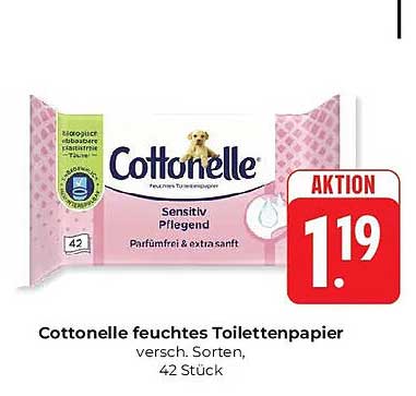 Cottonelle feuchtes Toilettenpapier