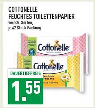 COTTONELLE FEUCHTES TOILETTENPAPIER