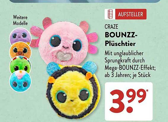 CRAZE BOUNZZ-Plüschtier