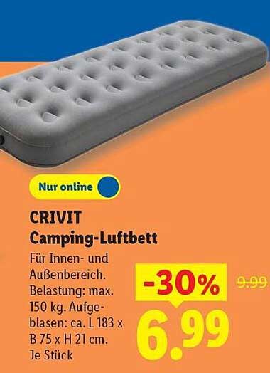 CRIVIT Camping-Luftbett