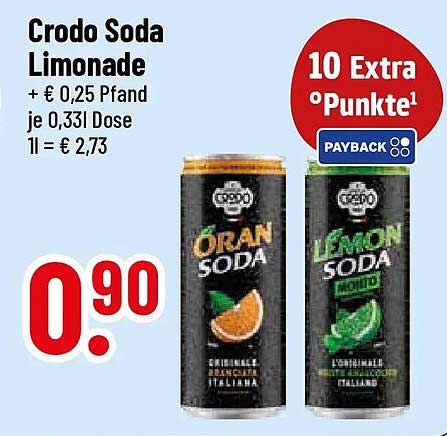 Crodo Soda Limonade