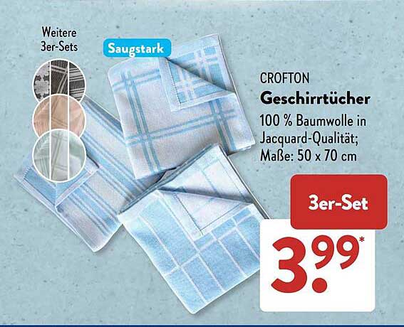 CROFTON Geschirrtücher