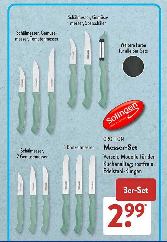 CROFTON Messer-Set