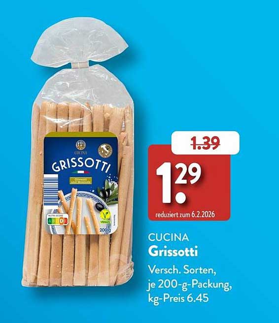 CUCINA Grissotti